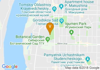 map of Tomsk State University