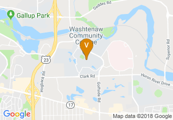 map of Washtenaw Community College