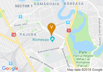 map of Crowne Plaza Bucharest