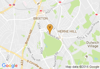 map of Brockwell Park