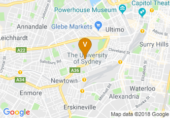 map of The Women's College