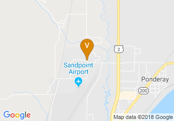 map of BONNER COUNTY FAIR & RODEO