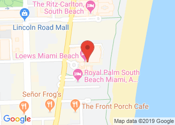 map of Loews Miami Beach Hotel