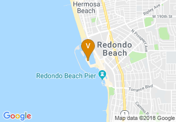map of The Portofino Hotel & Marina