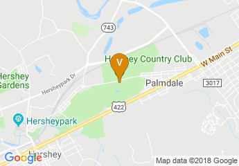 map of Hershey Country Club