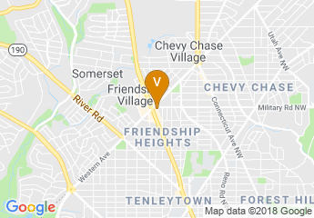map of Embassy Suites by Hilton Washington D.C. at the Chevy Chase Pavilion