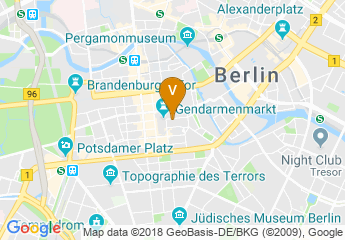 map of Berlin-Brandenburgische Akademie der Wissenschaften