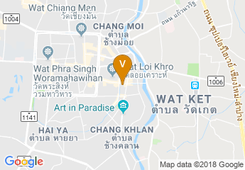 map of Duangtawan Hotel Chiang Mai
