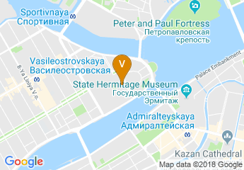 map of Saint Petersburg State University