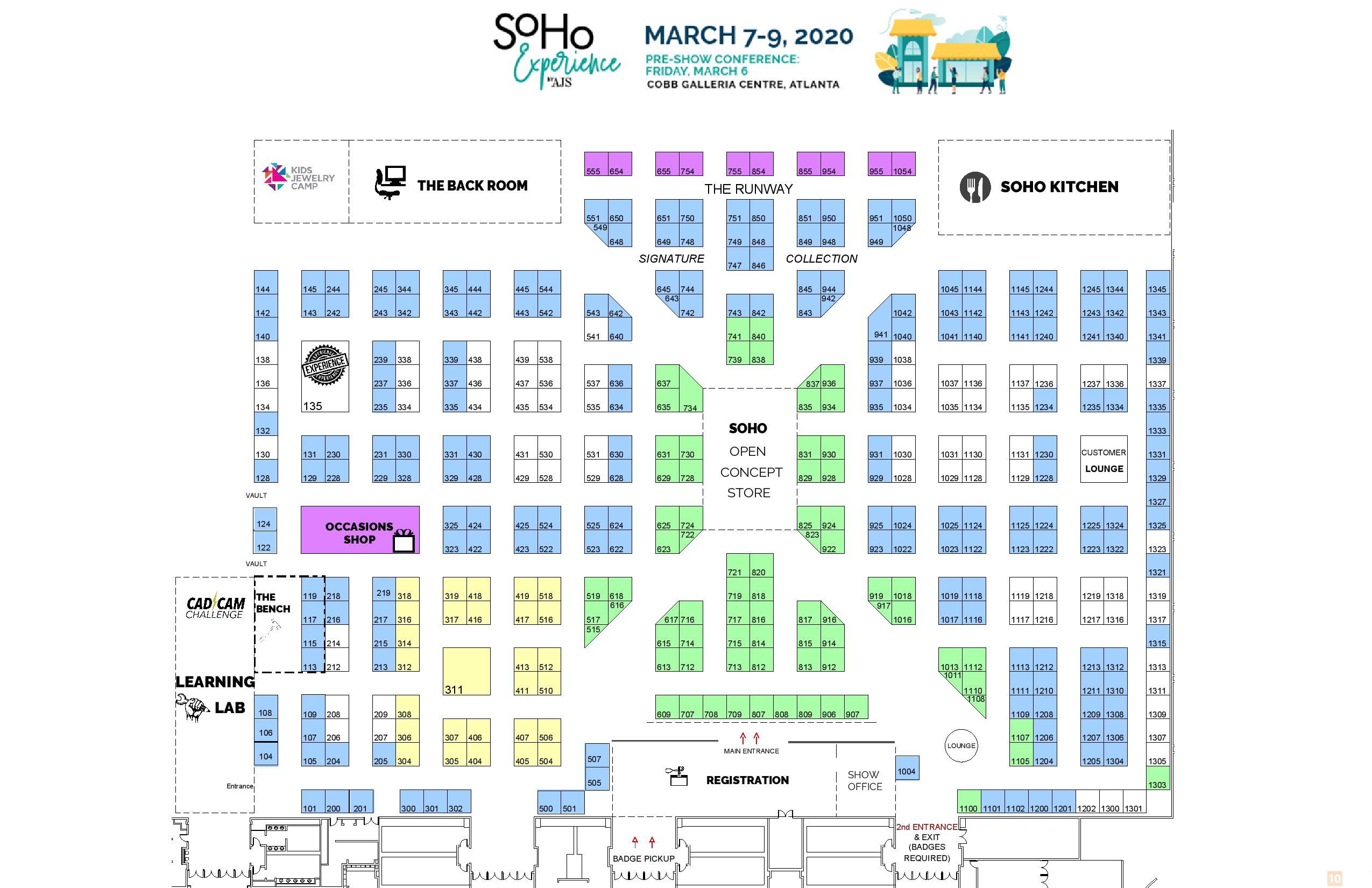 AJS (Aug 2023), Atlanta Jewelry Show, Atlanta USA Trade Show