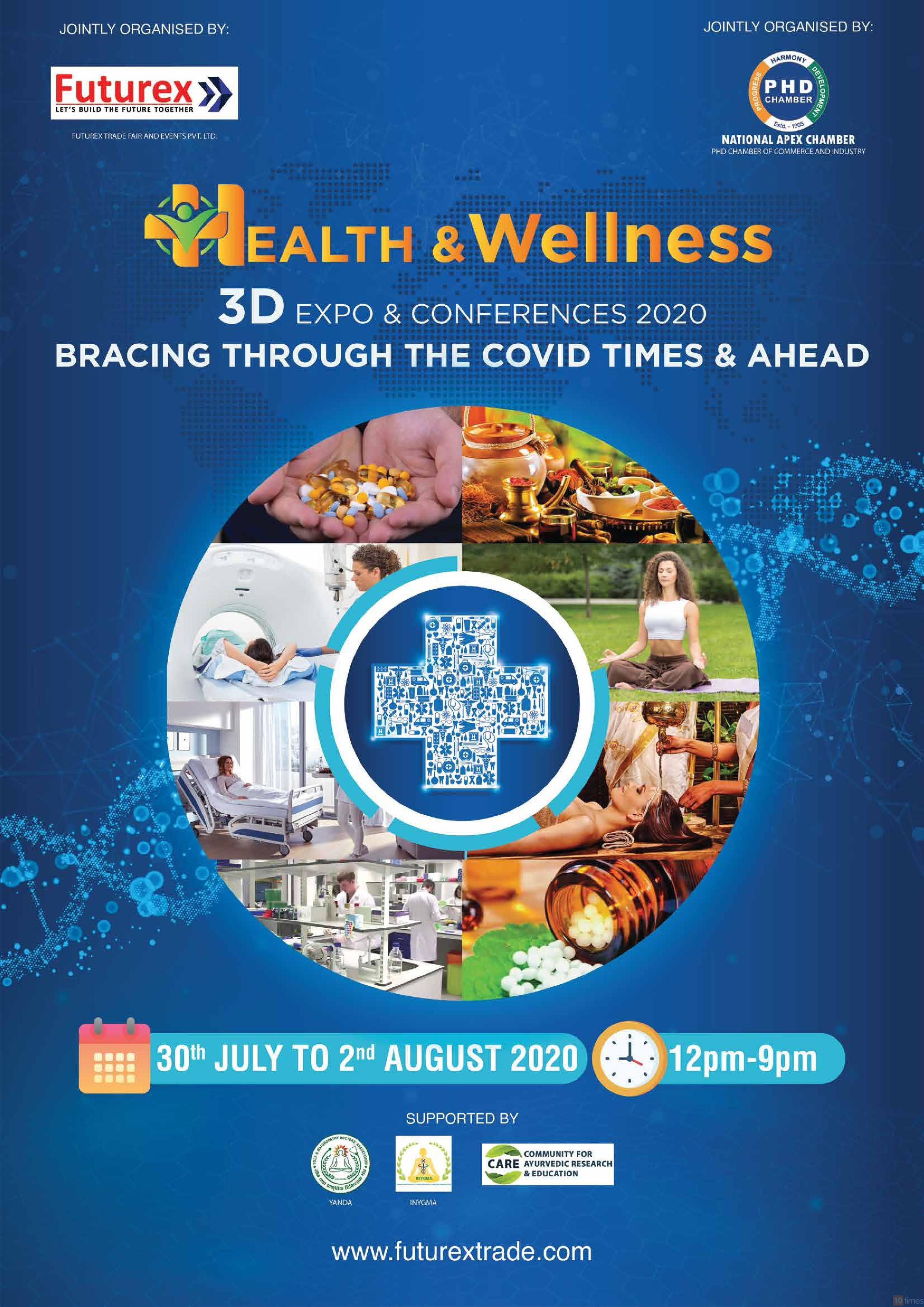 3D HEALTH AND WELLNESS EXPO (Jul 2020), Online - Trade Show