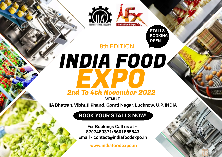 IFX (Dec 2023), India Food Expo, Lucknow India Trade Show