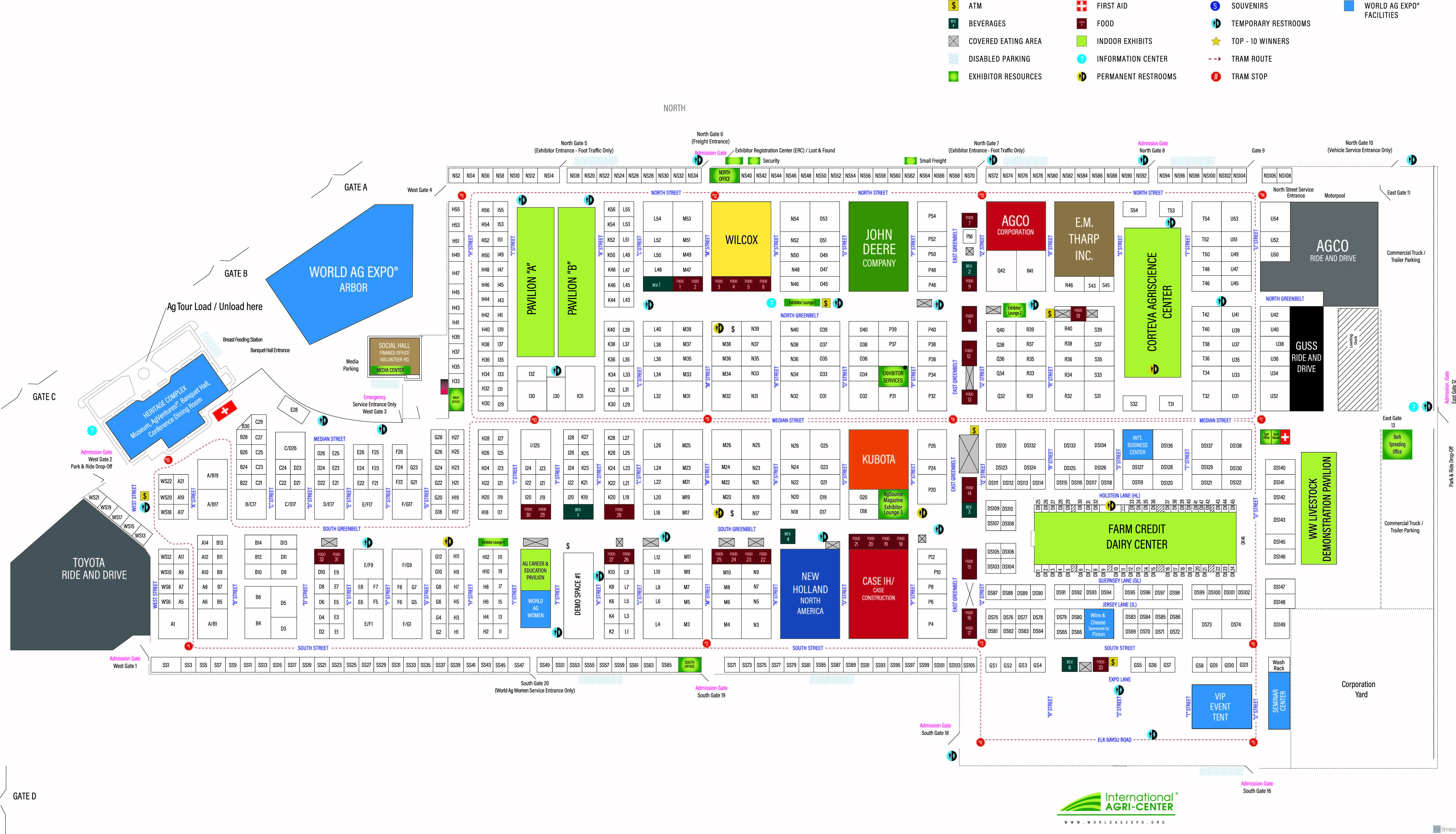 WAE (Feb 2025), World Ag Expo, Tulare County USA Trade Show