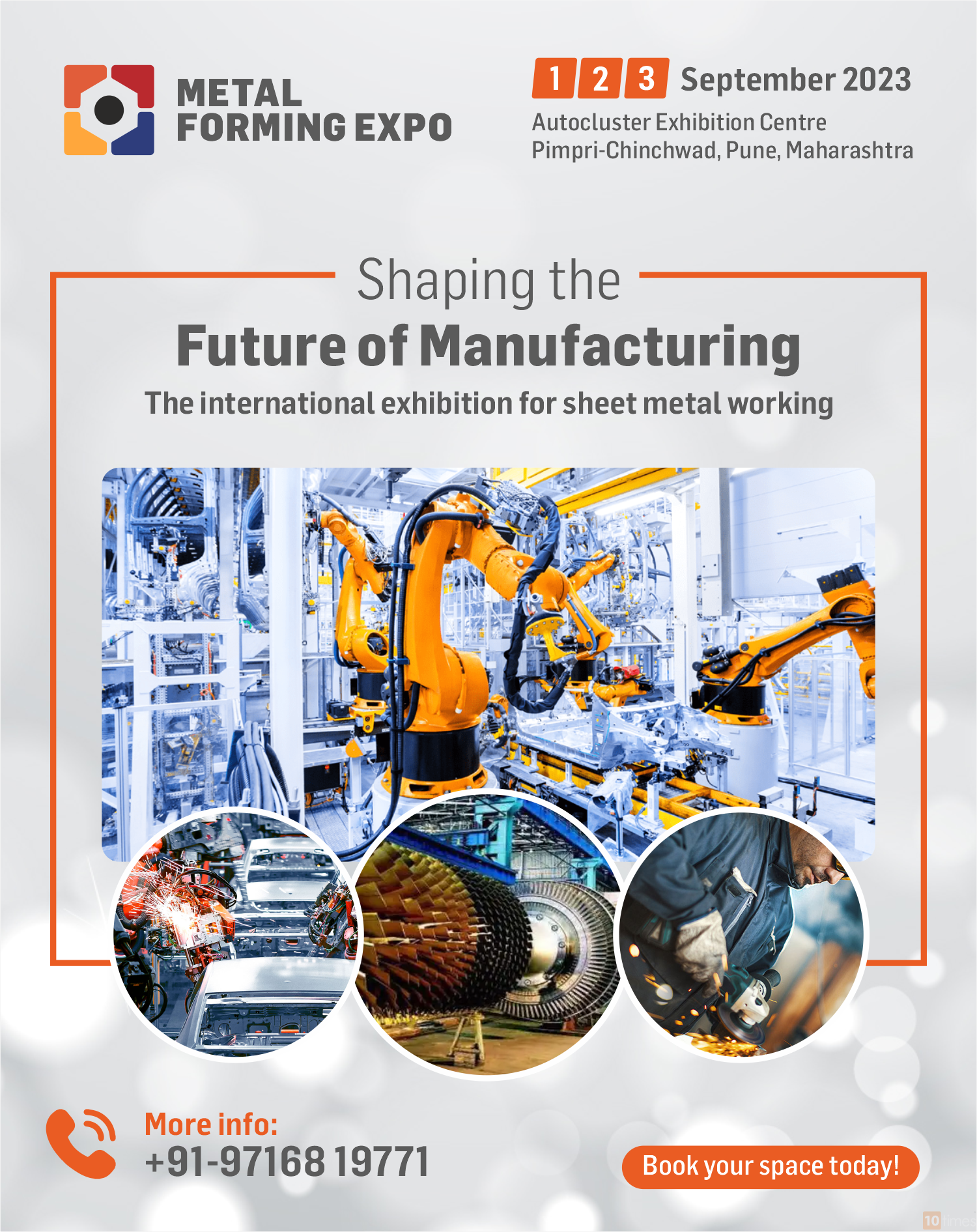 Metal Forming Expo (Sep 2023), Pune India - Trade Show