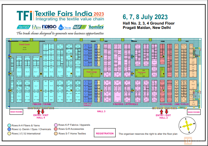 F&A Show (Jul 2025), Fabrics & Accessories Trade Show, New Delhi India